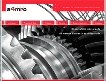 Tablet Screenshot of a4mro.com